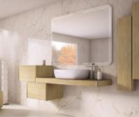 Подвесной шкафчик с выдвижным ящиком,75x43x30, CEZARES TAVOLONE, исполнение: Pino sbiancato