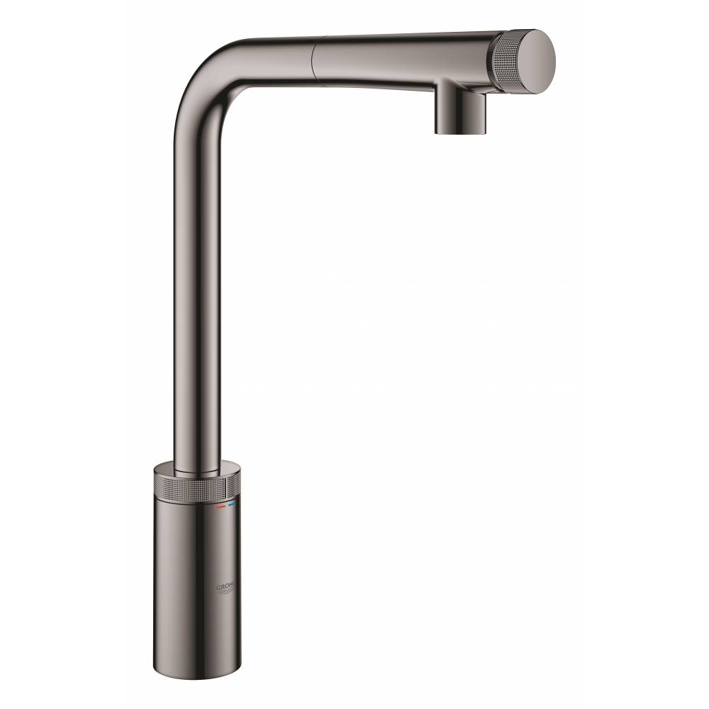 Смеситель Grohe Minta SmartControl 31613A00 для кухонной мойки, темный графит