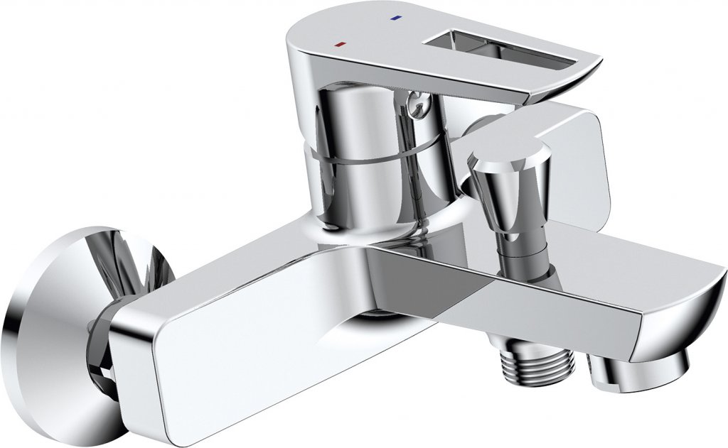 Смеситель для ванны и душа BelBagno Rowena ROW-VASM-CRM