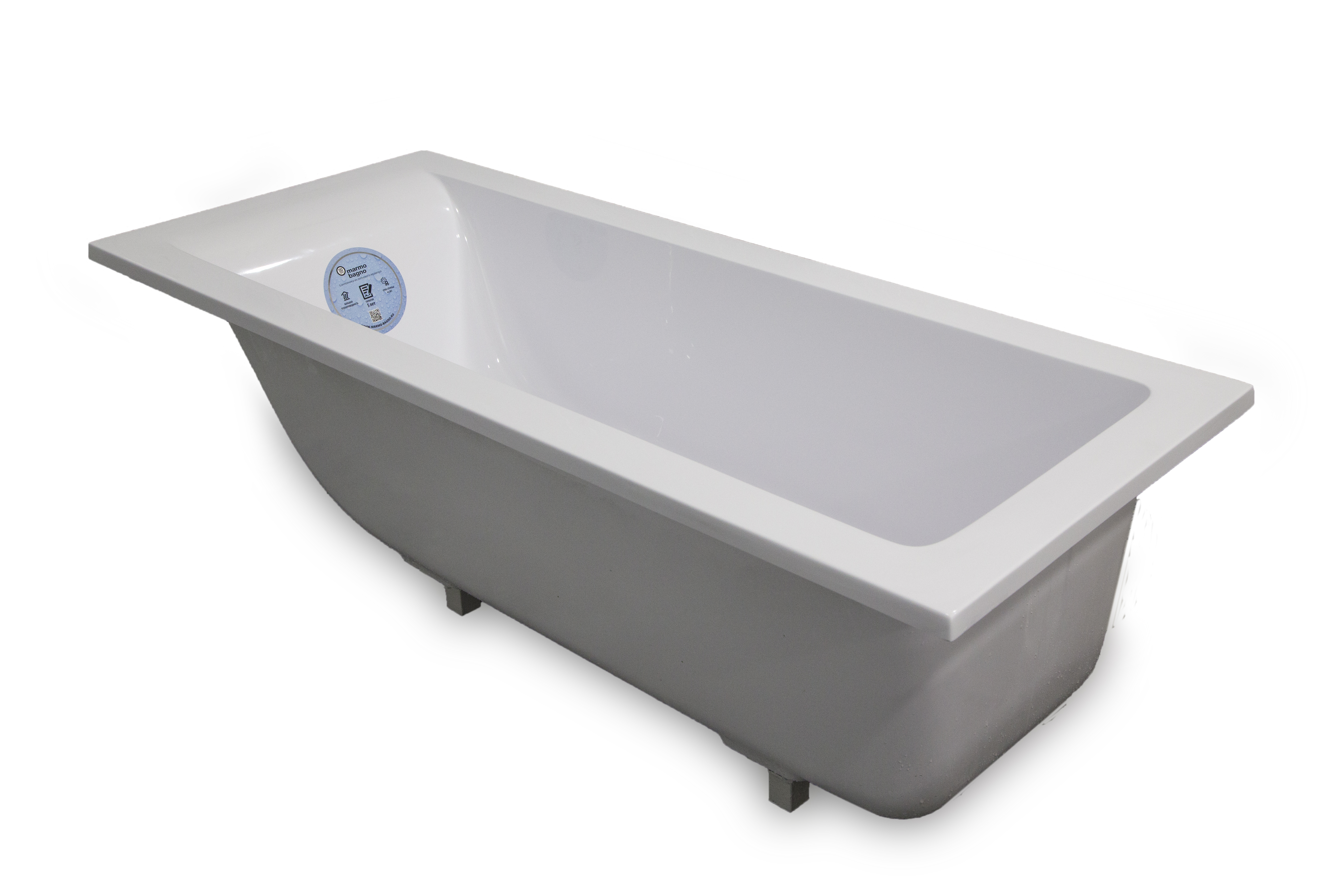 Ванна из литьевого мрамора Marmo Bagno Ницца 150х74