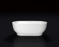 Ванна акриловая отдельностоящая BelBagno, цвет: Bianco 