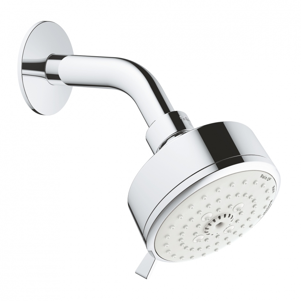 Верхний душ Grohe New Tempesta Cosmopolitan 100 III 26090001 (26090000) с душевым кронштейном