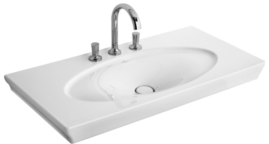 Раковина Villeroy&Boch La Belle 6124 G1R1, шлифованный низ