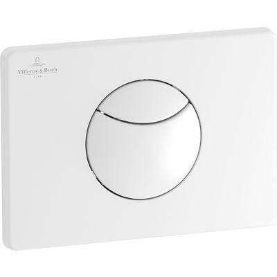 Клавиша двойная смывная Villeroy&Boch 9224 8568, белая