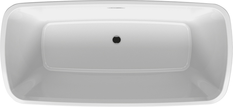 Ванна акриловая Riho Admire FS 180 x 84 см BD0300500000000, без гидромассажа, белая