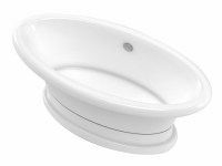 Ванна из литьевого мрамора Marmo Bagno Аззуро 180х90