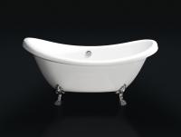 Ванна акриловая отдельностоящая  BelBagno, цвет: белый