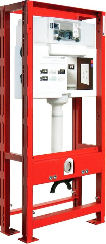 Инсталляция TECE TECEprofil 9500393 (9300093) для унитаза усиленная, двойная рама