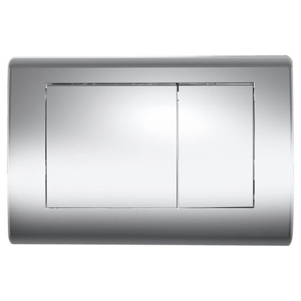 Панель TECE Planus 9 240 321 с двумя клавишами смыва, хром