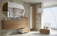 Подвесной шкаф с двумя ящиками,61х48х45, CEZARES SOHO 150, исполнение: Rovere Sbiancato