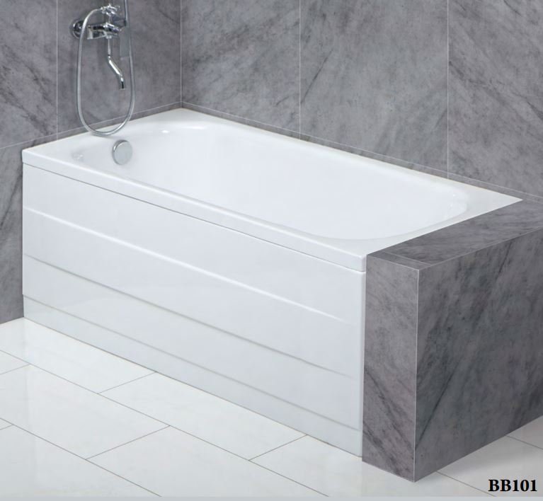 Ванна акриловая BelBagno BB101 120x70x40 см пристенная