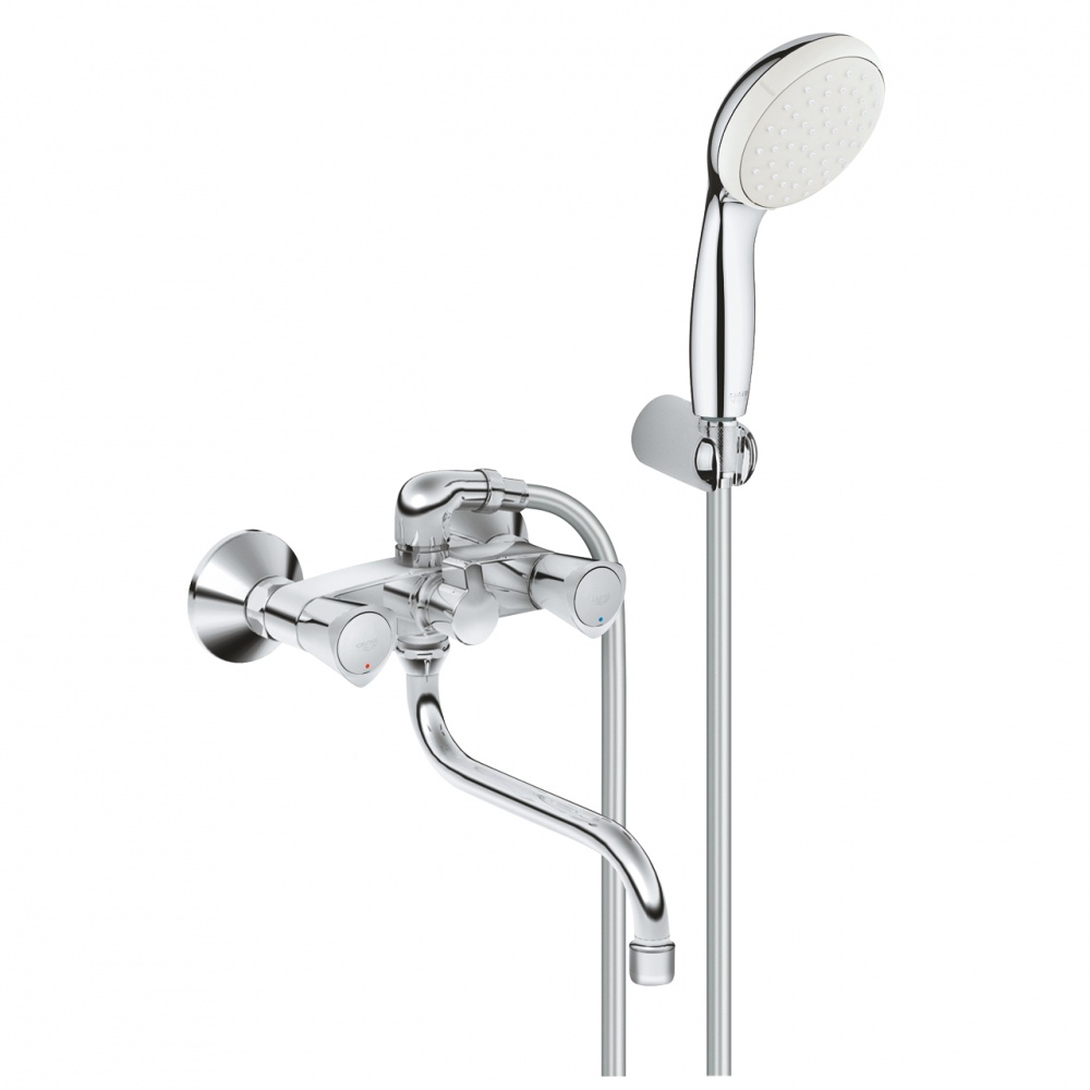 Ванна длинный COSTA S 2-х рукий GROHE 26792 10A