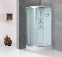 Душевая кабина BELBAGNO UNO-CAB-R-2-TOP матовая условный размер, мм:900x900x2350 габариты с диапазоном регулировок, мм:(887-900)x(887-900) 