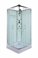 Душевая кабина BELBAGNO UNO-CAB-A-2 прозрачное условный размер, мм:900x900x2250 габариты с диапазоном регулировок, мм:(887-900)x(887-900) 