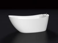Ванна акриловая отдельностоящая BelBagno, цвет: Bianco