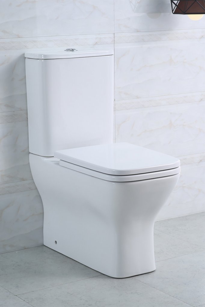 Чаша унитаза безободкового, P-trap BelBagno, серия MONICA