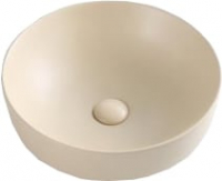 Раковина накладная, бежевая матовая, BelBagno BB1315, BB1315-H316