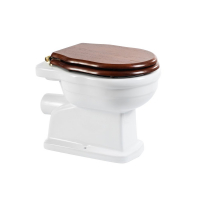 Унитаз приставной с горизонтальным выпуском BelBagno Boheme BB115CB