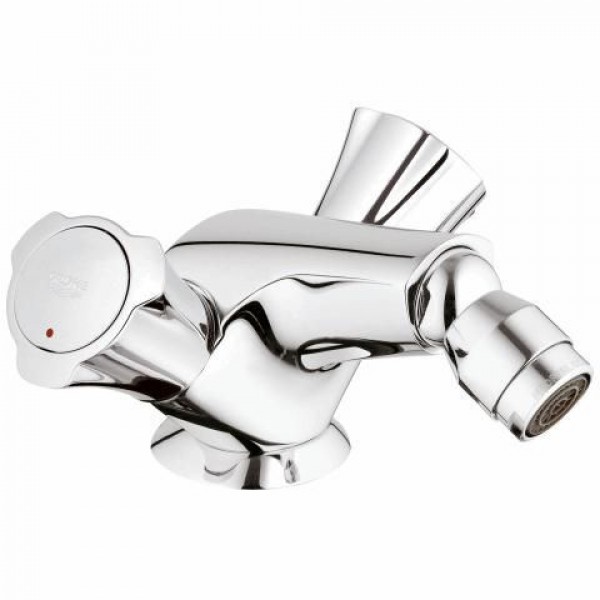 Смеситель Grohe Costa L 24480 001 для биде, с гибкой подводкой и д/клапаном