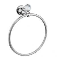 Полотенцедержатель подвесной , cерия OLIMP, CEZARES, исполнение: хром, фурнитура: swarovski