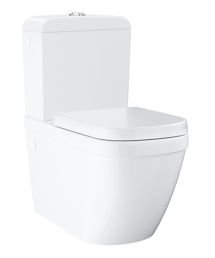 Унитаз компакт Grohe Euro Ceramic 39338000, безободковый