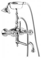  Смеситель для ванны и душа CEZARES ATLANTIS-VDF2-Sw, CEZARES, ATLANTIS, исполнение: хром, ручки: swarovski/Металл