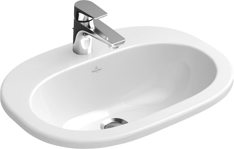 Раковина Villeroy&Boch O.novo, 4161 5601, 56*40,5 см, врезная