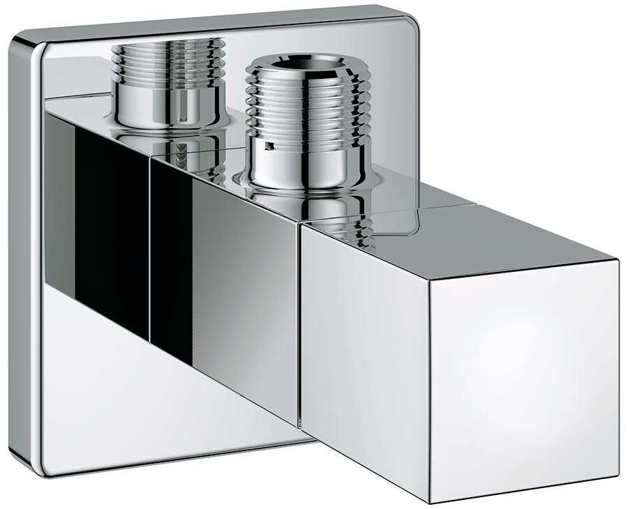 Угловой вентиль Grohe Cube 22012000, 1/2-3/8 для подключения смесителей