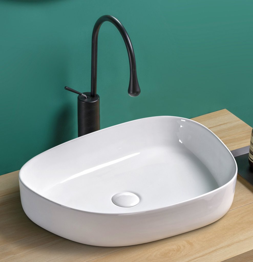 Раковина керамическая накладная BelBagno