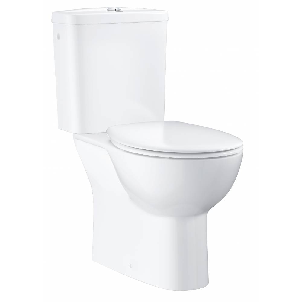 Унитаз компакт Grohe Bau Ceramic 39346000 с сиденьем микролифт, белый