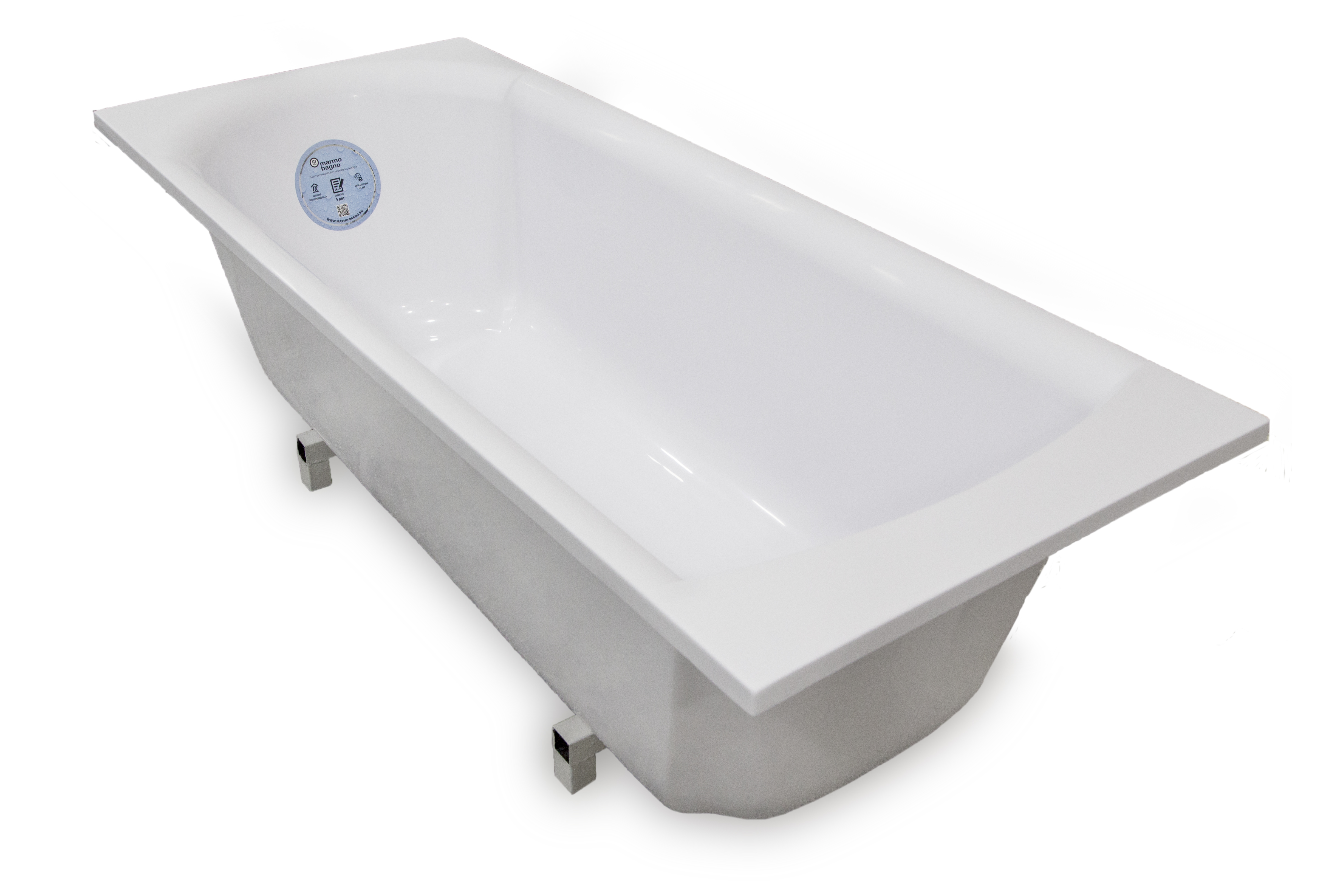 Ванна из литьевого мрамора Marmo Bagno Глория 170х80