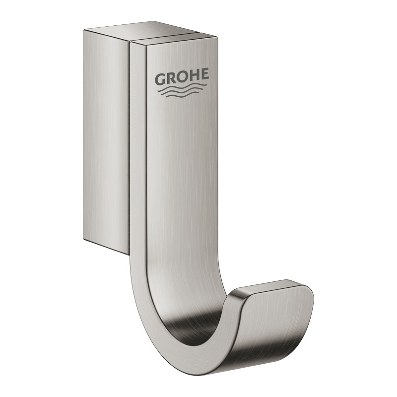 Крючок одинарный Grohe Selection 41039DC0, суперсталь