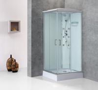 Душевая кабина BELBAGNO UNO-CAB-A-2-TOP матовая условный размер, мм:900x900x2350 габариты с диапазоном регулировок, мм:(887-900)x(887-900) 