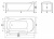 Ванна акриловая BelBagno BB103 170 x 75 x 42.5 см пристенная