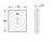 Кнопка для инсталляции инфракрасная Grohe Tectron Surf 37337000
