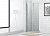 Душевая дверь в нишу CEZARES ECO-O-BS условн. размеры,мм:900x1900 габариты с диап. рег.,мм:(880-910)x1900 шир. входа,мм:600