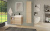 Шкафчик подвесной c двумя открытыми полками,30х45х50, CEZARES SPACE, исполнение: Rovere Bruges