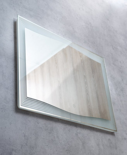 Зеркало BELBAGNO SPC-LNS-800-800-LED-TCH Зеркало с встроенным светильником и сенсорным выключателем, 12W, 220-240V, 800x30x800 