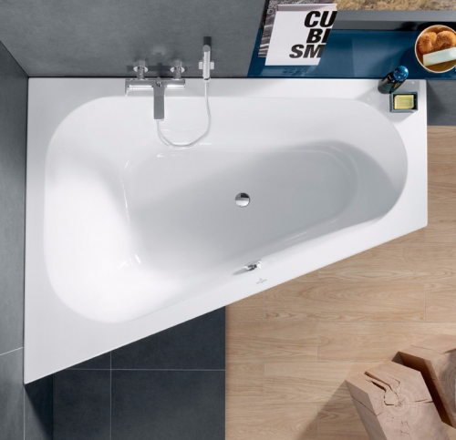 Акриловая ванна Villeroy&Boch Loop&Friends 175x135 DX UBA175LFS9REV-01, правая