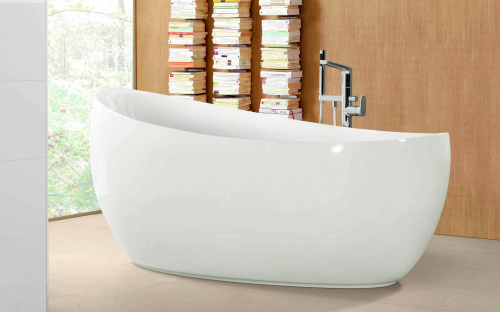 Ванна акриловая Villeroy&Boch Aveo UBQ194AVE9W1V-RW, 190x95 см, alpin, бесшовная
