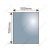 Зеркало с LED-подсветкой MELANA-5070 (MLN-LED012) Зеркало с LED-подсветкой MELANA-5070 (MLN-LED012)
