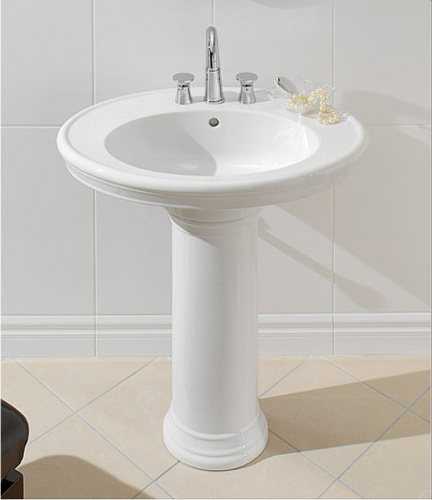Раковина Villeroy&Boch Amadea 7185 A1R1, 75 x 57 см, с 3 отверстиями под смеситель