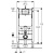Инсталляция Geberit с безободковым унитазом Villeroy&Boch Venticello 4611 R0R1, сиденье микролифт, комплект