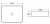 Раковина BelBagno BB1386 накладная 49x38x12 см