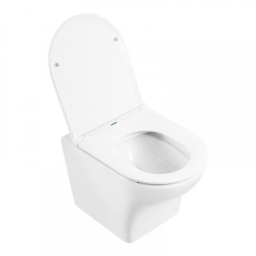 Унитаз подвесной BelBagno Kraft BB064CHR, безободковый