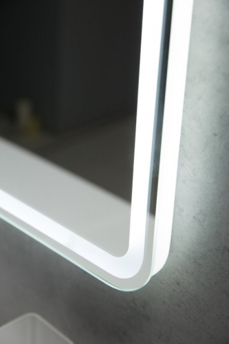 BELBAGNO SPC-MAR-500-600-LED Зеркало с встроенным светильником и кнопочным выключателем, 12W, 220-240V, 500x30x600 