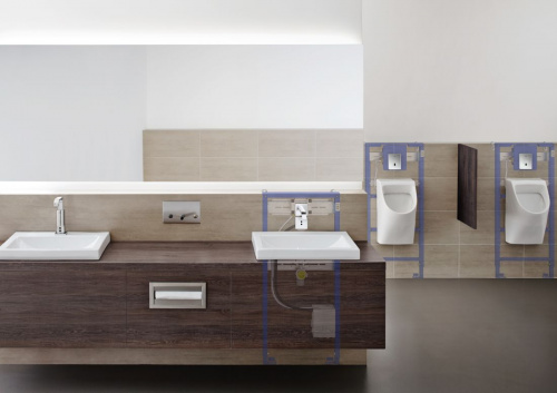 Клавиша инфракрасная Grohe Tectron Skate 37321 для писсуара, хром/нержавеющая сталь