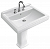 Раковина Villeroy&Boch Hommage 7101 75R1 White Alpin, 75 x 58 см