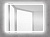 BELBAGNO SPC-MAR-900-800-LED Зеркало с встроенным светильником и кнопочным выключателем, 12W, 220-240V, 900x30x800 