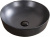 Раковина накладная, чёрная матовая, BelBagno BB1315, BB1315-H301